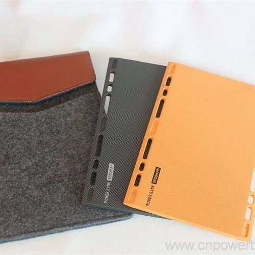 8000mAH Super Slim Card power bank 6 Super Slim Card Power Bank for Wallet Carry
