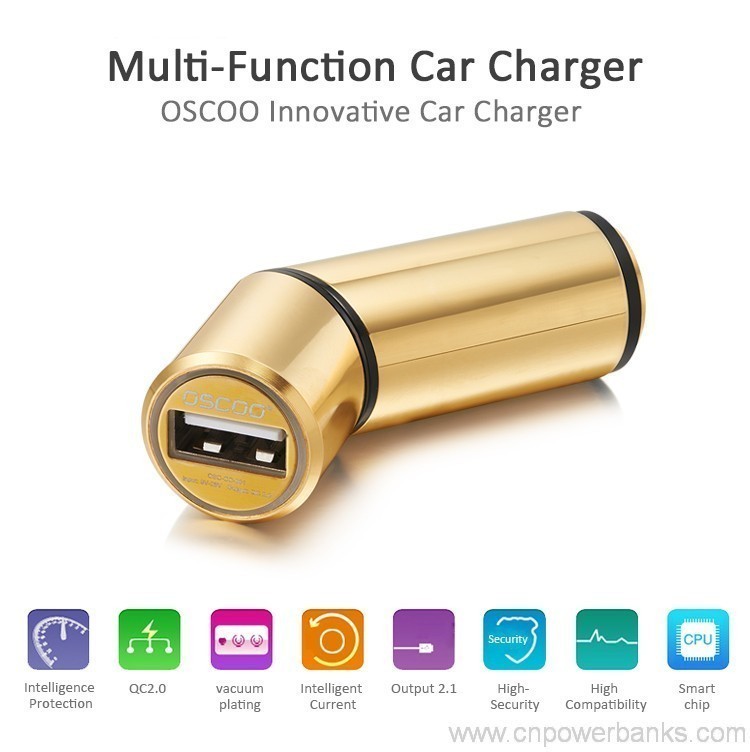 銅 QC 2.0 急速充電携帯電話の車の充電器 - Hengye ファクトリー ストア