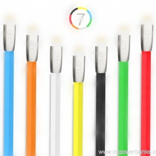 Diamond Zinc Connector Colorful USB Cable 22 Diamond-Connector Cable for Fashion Accessory Retail