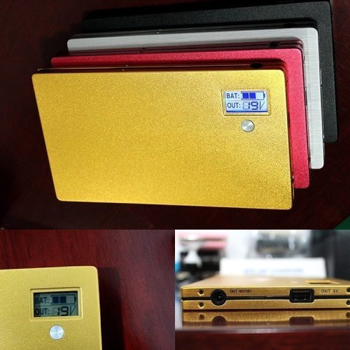 Laptop-Charging Power Bank for Mobile Workstations