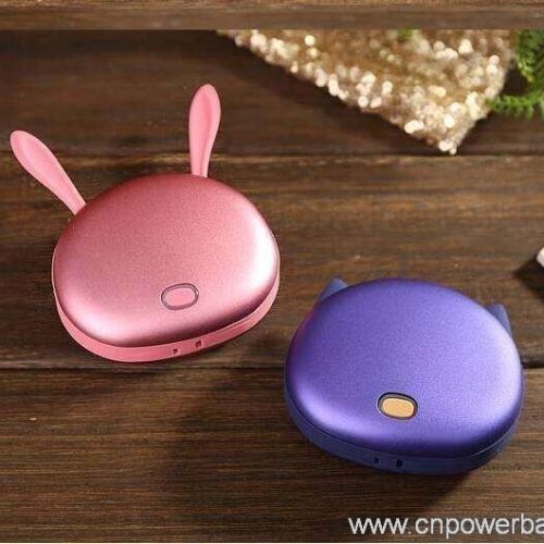 Palm-Size Hand Warmer Power Bank for Winter Commutes