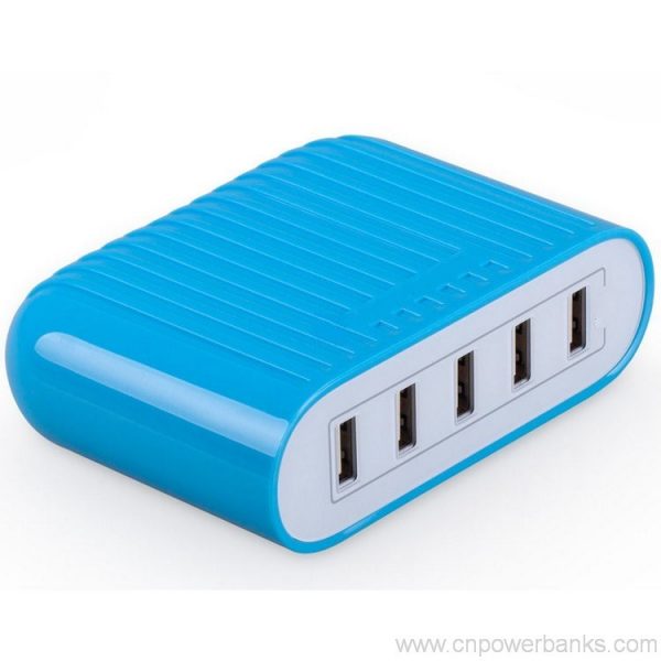 Universal 5 Mga pantalan 8A multi usb charger Travel Charger Power Adapter EU/US/UK plug 4