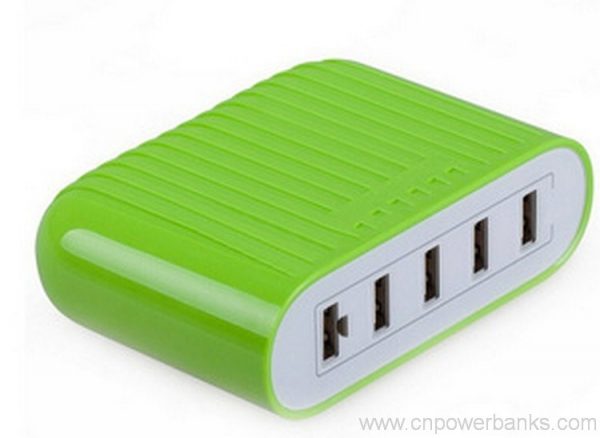 Universal 5 Mga pantalan 8A multi usb charger Travel Charger Power Adapter EU/US/UK plug 6