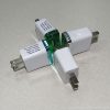 Fashion Aluminum Colorful Single USB Wall Charger 1A US EU Plug 3 Minimalist Aluminum Wall Charger 1A
