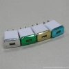 Fashion Aluminum Colorful Single USB Wall Charger 1A US EU Plug 4 Minimalist Aluminum Wall Charger 1A