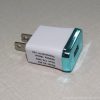 Fashion Aluminum Colorful Single USB Wall Charger 1A US EU Plug 5 Minimalist Aluminum Wall Charger 1A