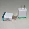 Fashion Aluminum Colorful Single USB Wall Charger 1A US EU Plug 6 Minimalist Aluminum Wall Charger 1A