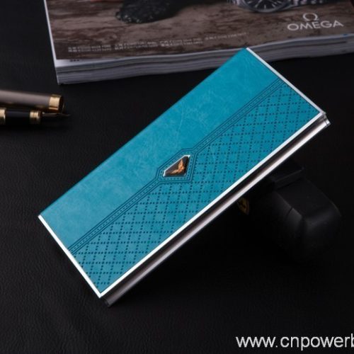 Wallet-Form Power Bank for Leather Brands