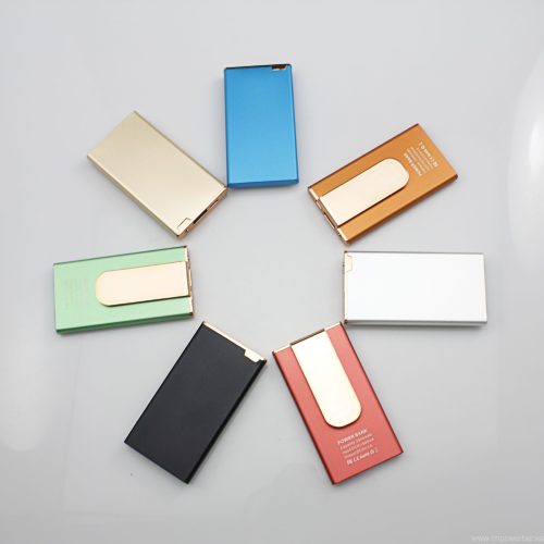 Pocket-Clip Slim Power Bank 2500mAh