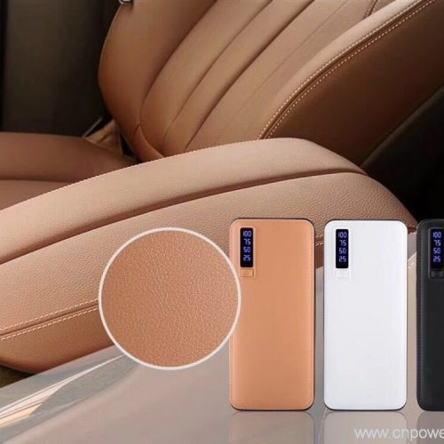 10000mah-dual-usb-synthetic-faux-imitation-artificial-leather-power-bank-external-portable-rechargeable-charger-06 Faux Leather Dual USB Power Bank for Business Gifts